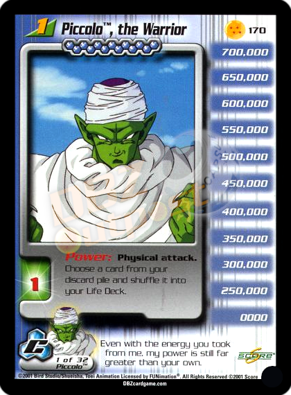 170 - Piccolo, the Warrior Unlimited