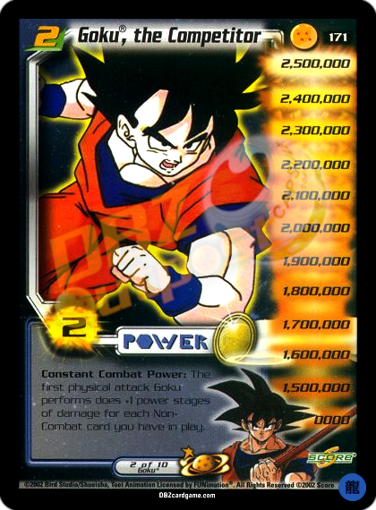 171 - Goku, the Competitor Limited