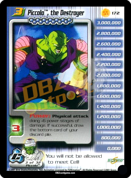 172 - Piccolo, the Destroyer Unlimited