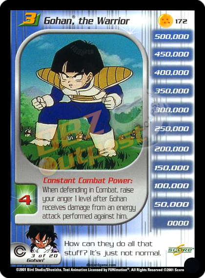 172 - Gohan, the Warrior Unlimited