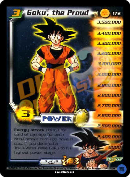 172 - Goku, the Proud Limited