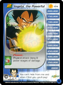 174 - Vegeta, the Powerful Limited