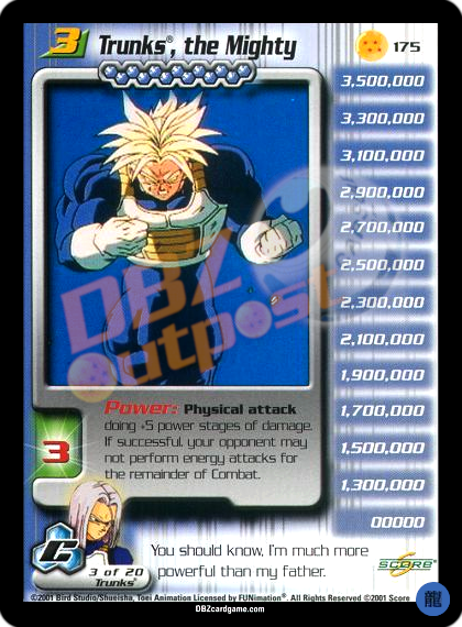175 - Trunks, the Mighty Limited