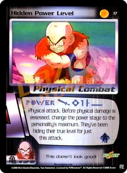 17 - Hidden Power Level Limited