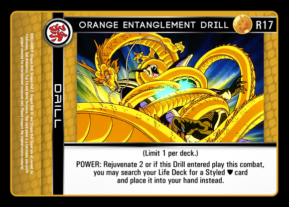 R17 Orange Entanglement Drill