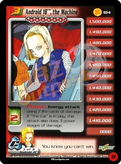 184 - Android 18, the Machine Limited