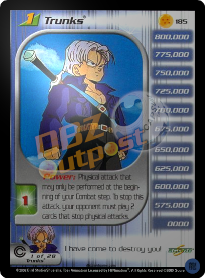 185 - Trunks (Reforged)