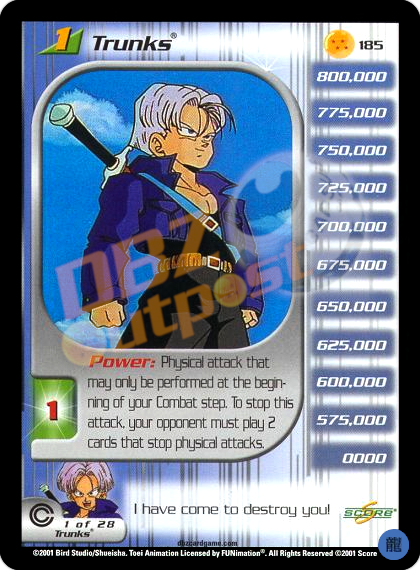 185 - Trunks Limited