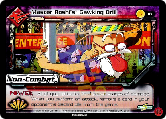 18 - Master Roshi's Gawking Drill