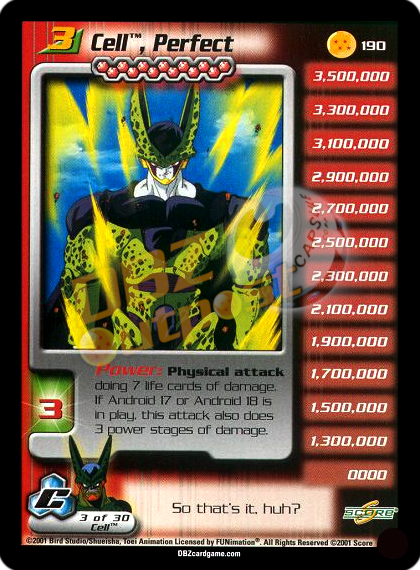 190 - Cell, Perfect Unlimited