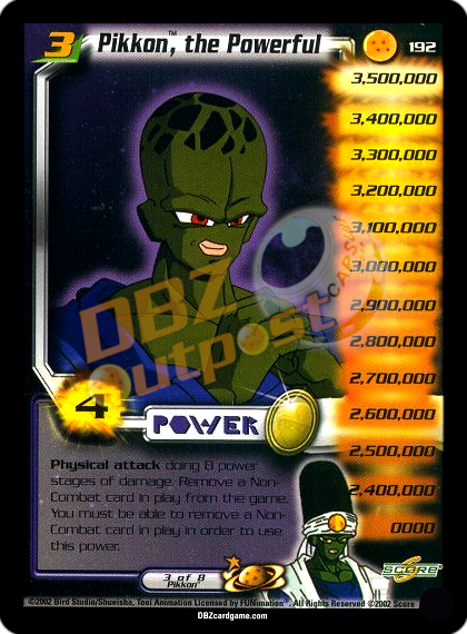 192 - Pikkon, the Powerful Unlimited