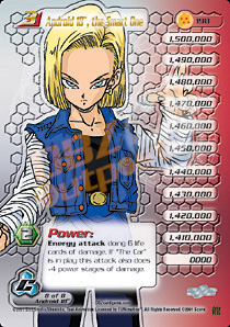 198 - Android 18, the Smart One High-Tech Limited Foil