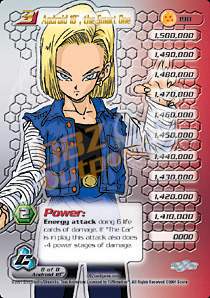 198 - Android 18, the Smart One High-Tech Unlimited Foil