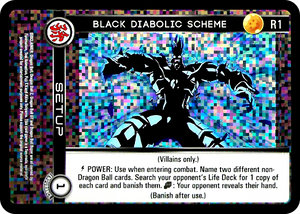 R1 Black Diabolic Scheme Foil