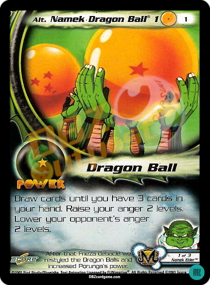 1 - Alt Namek Dragon Ball 1 Limited Foil