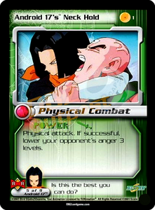 1 - Android 17's Neck Hold Unlimited Foil