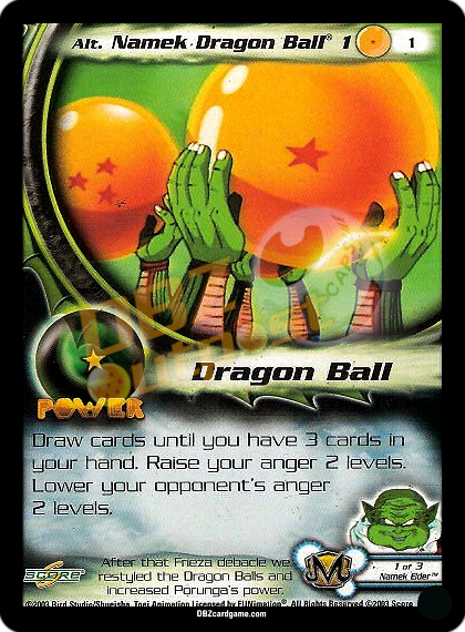 1 - Alt Namek Dragon Ball 1 Unlimited Foil