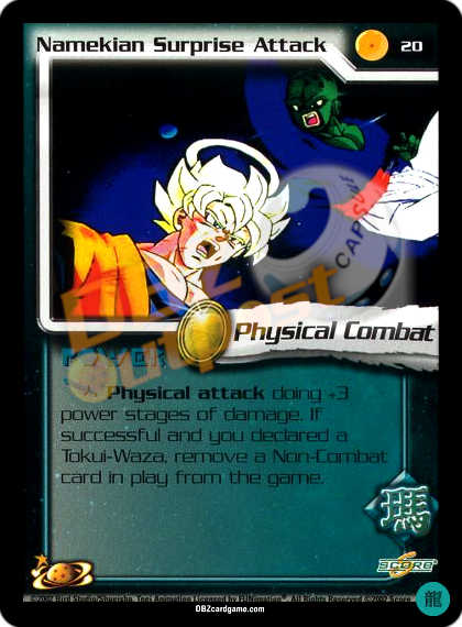 20 - Namekian Surprise Attack Limited