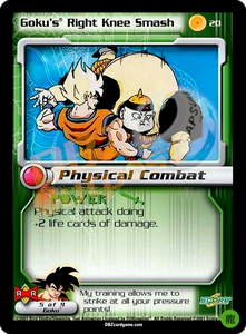 20 - Goku's Right Knee Smash Limited