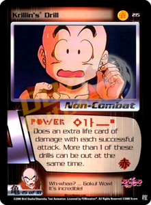 215 - Krillin's Drill Limited Foil