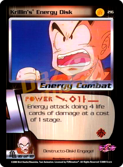 216 - Krillin's Energy Disk Unlimited