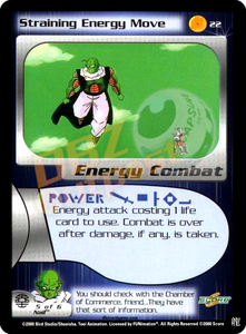 22 - Straining Energy Move Limited Foil