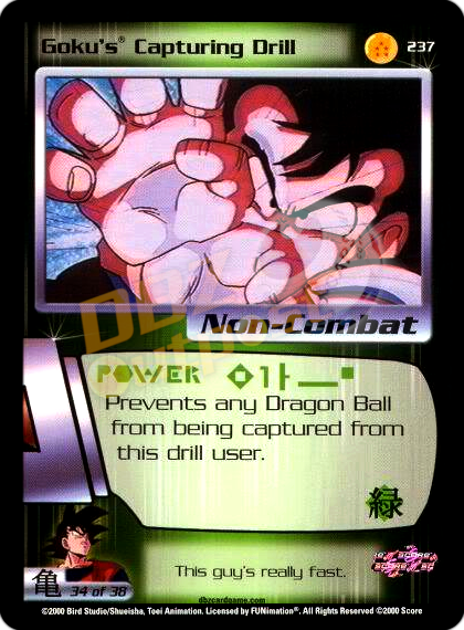 237 - Goku's Capturing Drill Unlimited