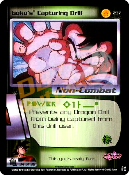 237 - Goku's Capturing Drill Limited