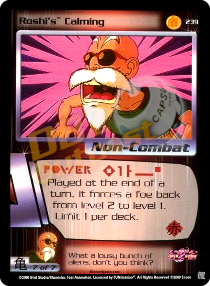 239 - Roshi's Calming Limited