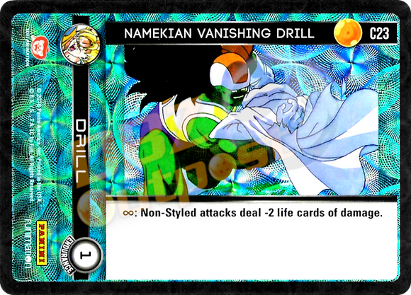 C23 Namekian Vanishing Drill Foil