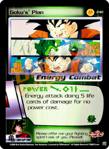 248 - Goku's Plan Limited Foil