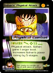 26 - Gohan's Physical Attack Unlimited Foil