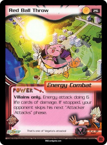 26 - Red Ball Throw Limited Foil