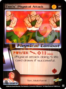 27 - Tien's Physical Attack Limited Foil