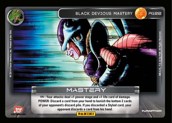 R122 Black Devious Mastery