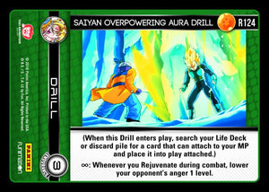 R124 Saiyan Overpowering Aura Drill