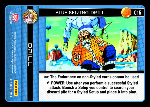 C15 Blue Seizing Drill