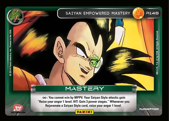 R145 Saiyan Empowered Mastery