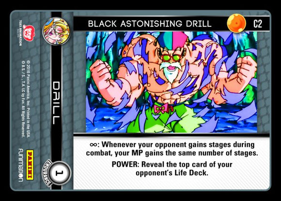 C2 Black Astonishing Drill