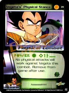 28 - Vegeta's Physical Stance Limited