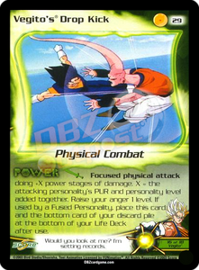 29 - Vegito's Drop Kick Unlimited Foil