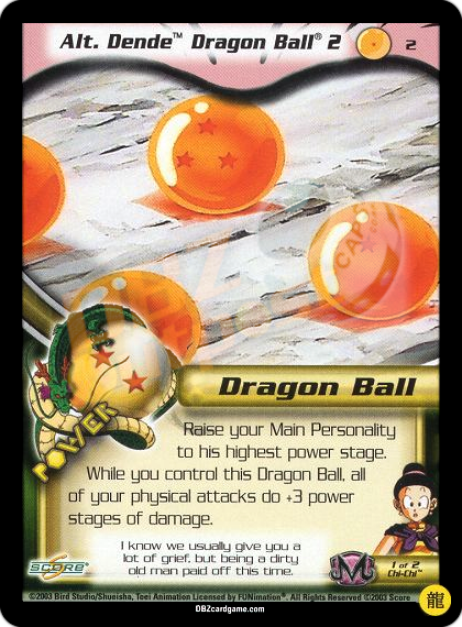 2 - Alt Dende Dragon Ball 2 Limited Foil