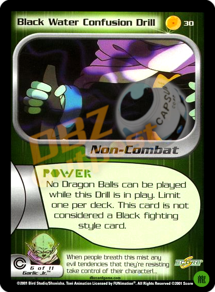 30 - Black Water Confusion Drill Limited Foil