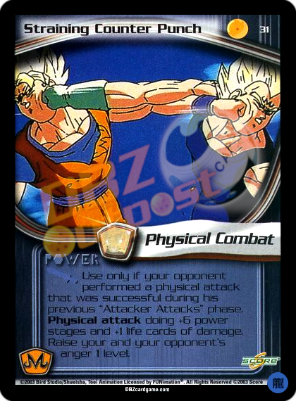 31 - Straining Counter Punch Limited Foil