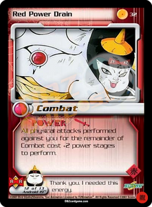32 - Red Power Drain Limited Foil