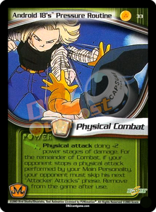 33 - Android 18's Pressure Routine Unlimited