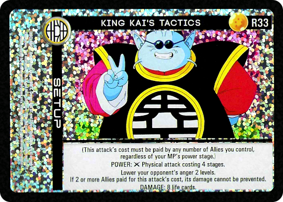 R33  King Kai's Tactics Foil