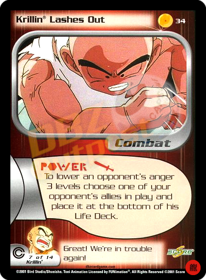 34 - Krillin Lashes Out Limited