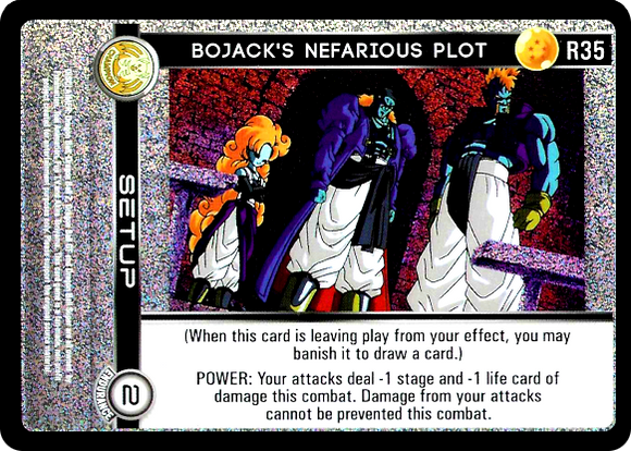 R35  Bojack's Nefarious Plot Foil