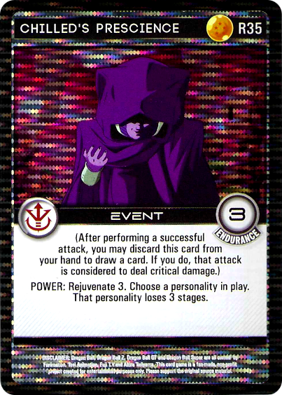 R35 Chilled's Prescience Foil – DBZ Outpost